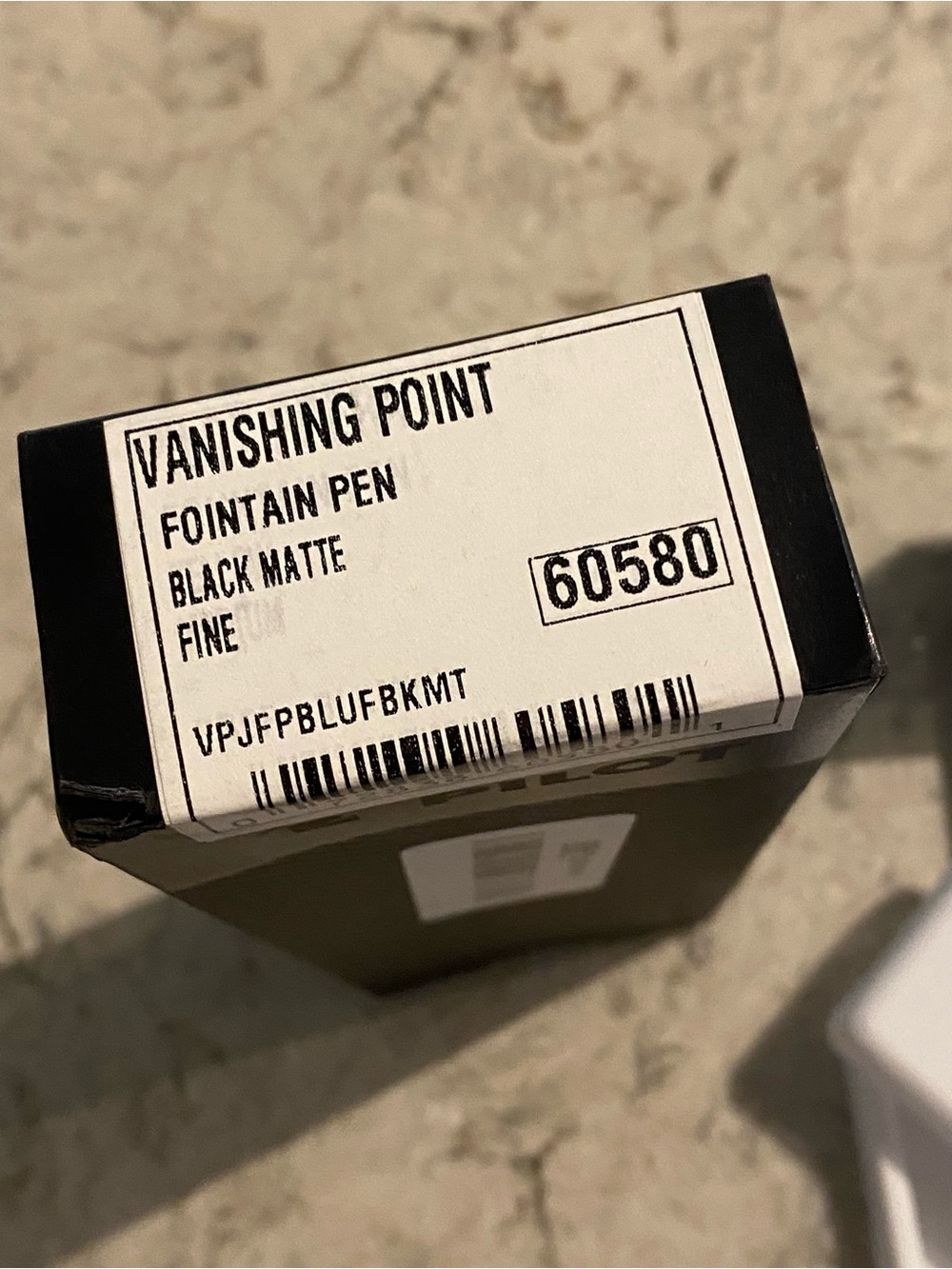 NEW Pilot Vanishing Point Fountain Pen Matte Black Fone Nib - Picture 4 of 6